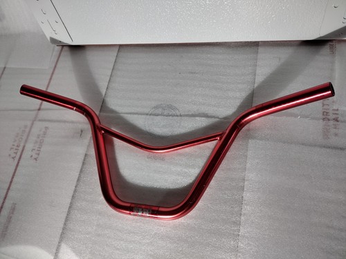 Vintage red anodized aluminum - red,