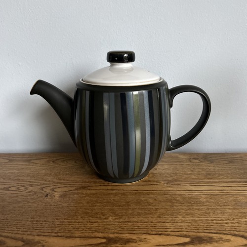 Denby jet stripe teapot - denby,