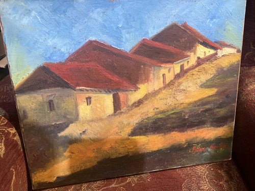 Modern original oil painting - modern,