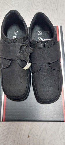 Kids kangol black leather - black,