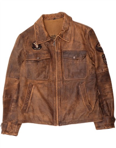 Conbipel mens leather jacket - conbipel,