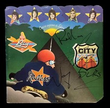 SIGNED BAY CITY ROLLERS LES
