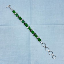 925 Sterling Silver Green