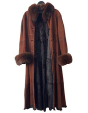 Italian Real FOX FUR Coat XL