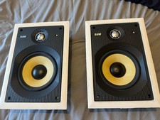 Bowers Wilkins CWM 650 Speakers Pair B&W In Ceiling / Wall cinema theatre atmos