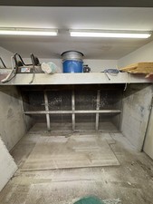 Large 3 Phase Spray Booth With Fan