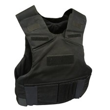 Mehler Ballistic Stab Vest Body Armour Knife NIJ Level 3A 111A Coolmax Black