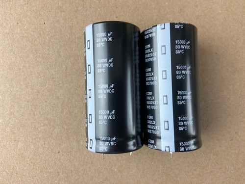 New 15000 80v capacitors - new,
