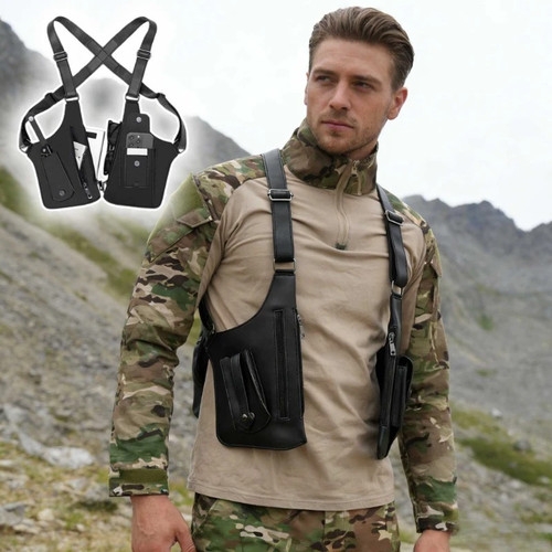 Retro double shoulder strap - double,