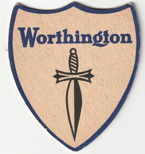 Beer mat worthington brewery - mat,