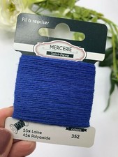 Darning wool visible mending