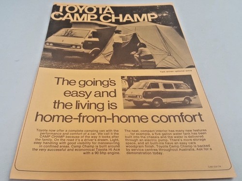 1975 toyota hiace - camper, van