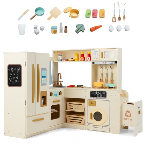 Kids corner kitchen toy set - kitchen,