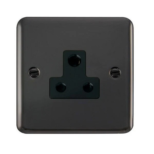 Decorative single 5amp round - decorative,