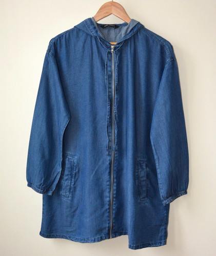 Dark blue wash denim full - wash,