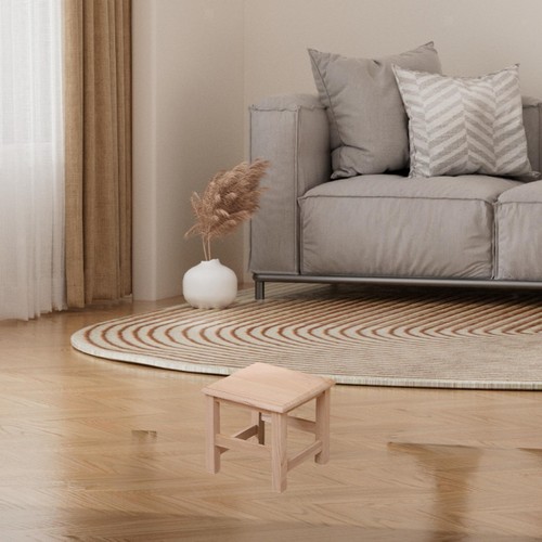 Wooden step stool small - wooden,