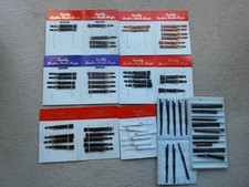 Collection of Vintage 1970s Leather Watch Straps. On Original Display Boards.