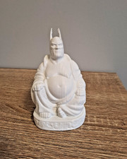Batman - Buddha Statue Figurine - 3D Printed - DC Comics - Novelty Funny
