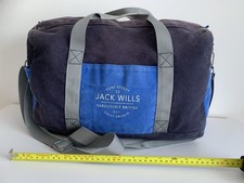 Jack Wills Canvas Blue Duffle