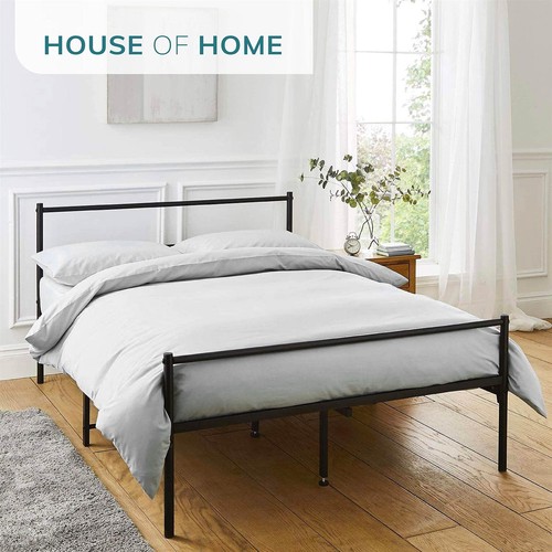 Extra strong double metal bed - double,