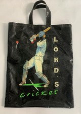 Lord's Cricket Vintage Tote Bag Cotton & PVC