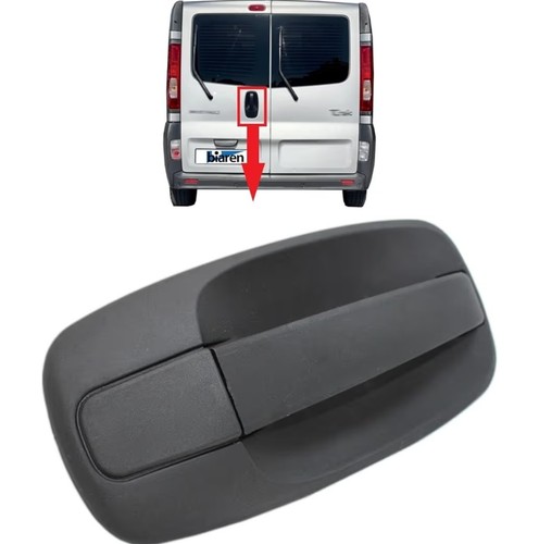 Tailgate door handle for - door,