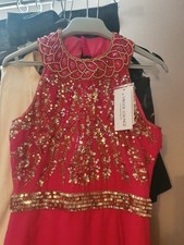 Virgos Women's Lounge Dress Size 8 Red