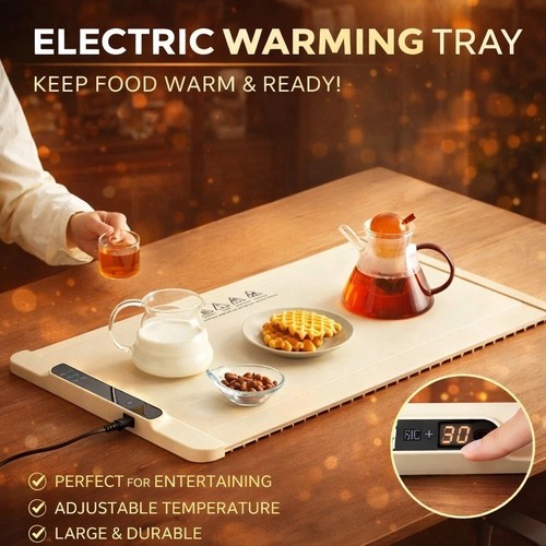 Large electric warming - electric, tray