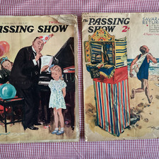 The Passing Show 1930s Vintage Magazines X 2