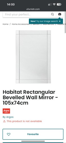 Habitat rectangular bevelled - rectangular,