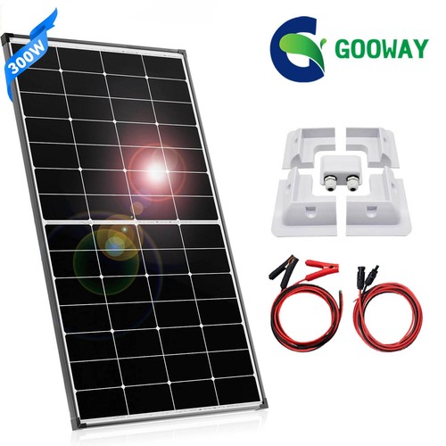 300w 12v solar - kit, w/