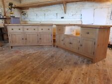    belfast Sink Unit + Base Unit Including Sink and Oak Worktops 