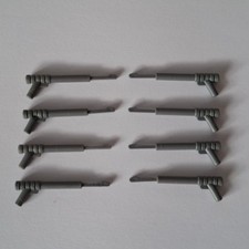 Lego - 8 x Dark Bluish Grey