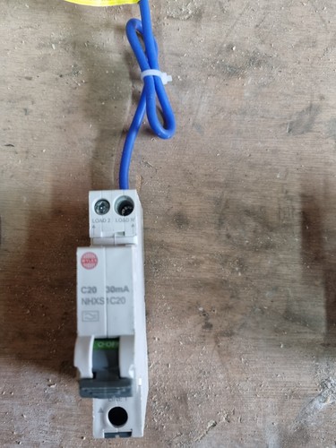 Wylex nhxs1c20 rcbo - nhxs1c20,