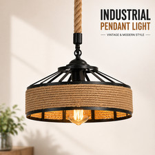 Hemp Ceiling Light Pendant