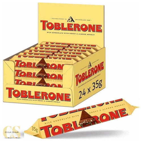 Toblerone milk chocolate with - toblerone,