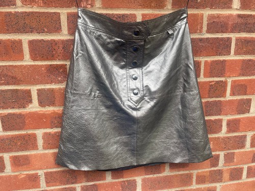 Zara woman silver leather - zara,