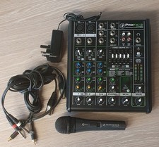 Mackie PROFX4V2 4 Channel Mixer with FX + Sennheiser mic