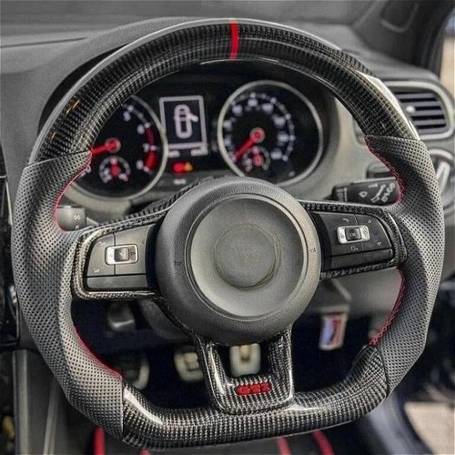 Carbon fiber steering - carbon, wheel