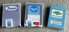 Casino used etc Las Vegas & Reno Playing Cards, Binion's, Tropicana & Harrahs