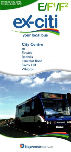 Stagecoach devon route f2 - route, e/f1/f2