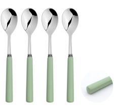 Tea spoons set - spoons, porelain