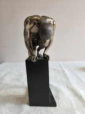 Male Nude Figure 21cm -  Veronese Man Naked Cold Cast Bronze Excellent condition