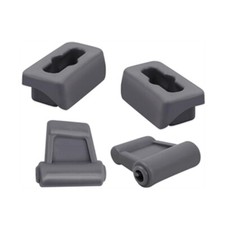 2 Set Gray Sun Visor Clips For
