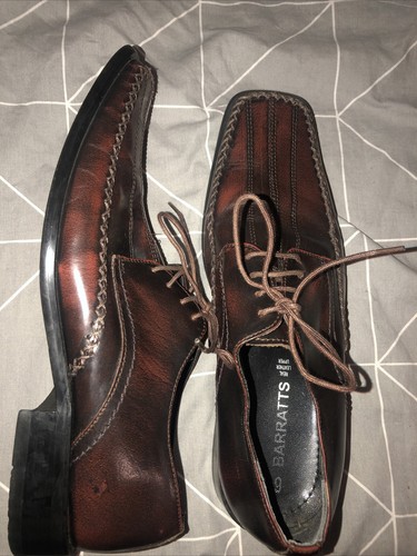 Brown formal barratts shoes - formal,