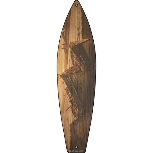 Vintage wrecked boat metal - vintage,