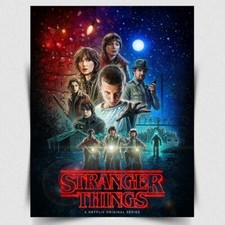 STANGER THINGS METAL SIGN WALL