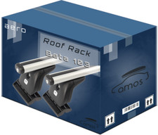 Roof rack Cross Bars for BMW 3 Series E90 Coupe 06-11 Fixpoint Aluminium silver