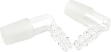 Glass Elbow Adapter Replacement Part for Extreme Q, V-Tower XQ2 - 2 Pack