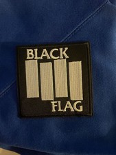 Black Flag Patch Bands badges